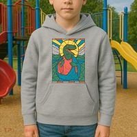 Dinosaur Jesus Kids Hoodie thumb 2