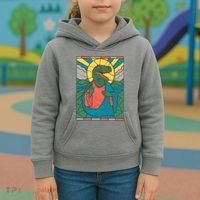Dinosaur Jesus Kids Hoodie thumb 3