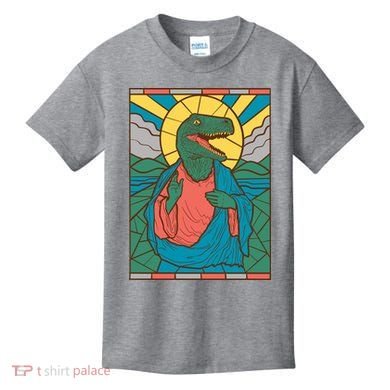 Dinosaur Jesus Kids T-Shirt