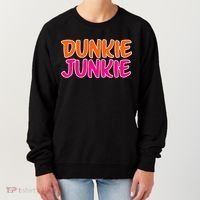 Dunkie Junkie Donut And Coffee Lover Women's Sweatshirt thumb 0