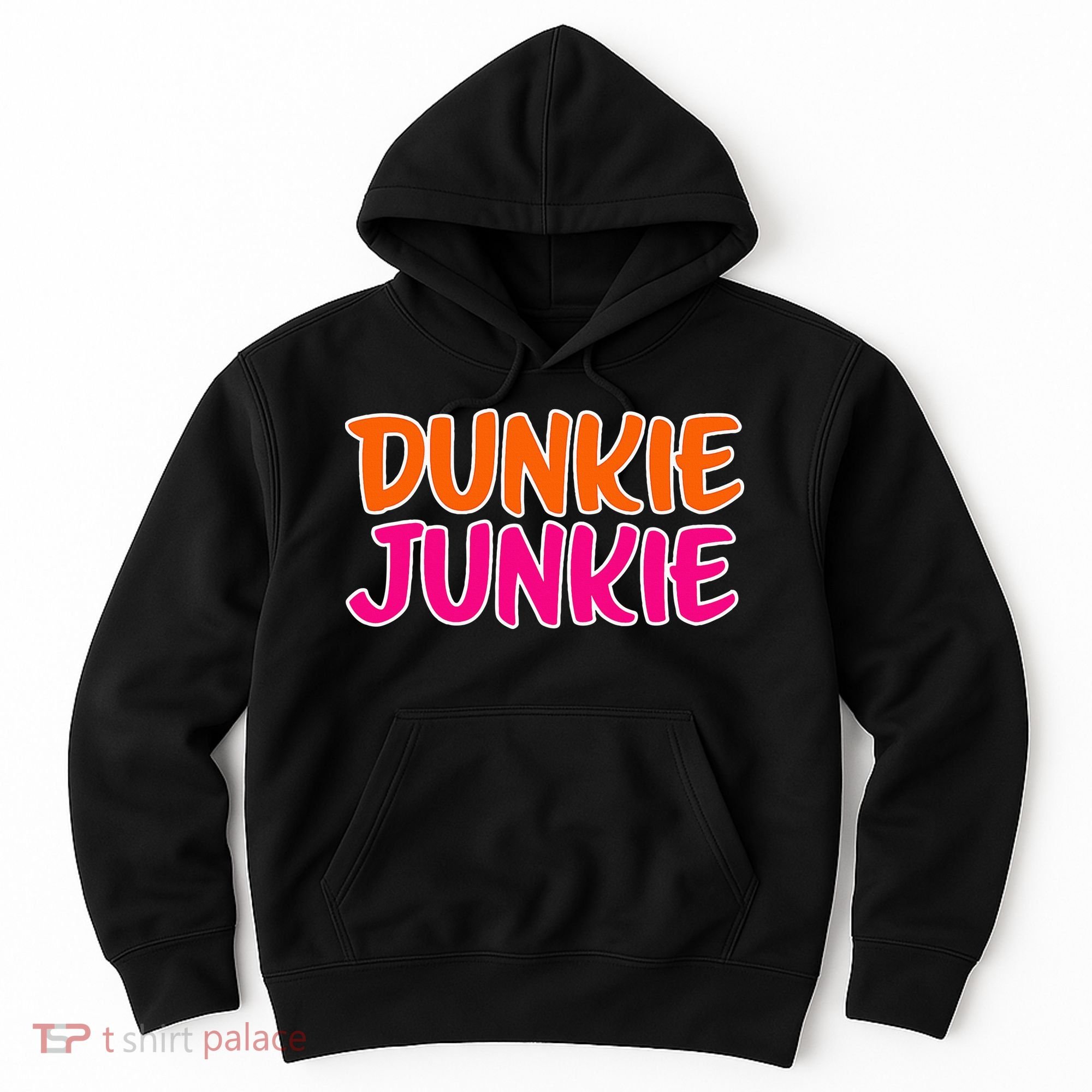 Dunkie Junkie Donut And Coffee Lover Hoodie