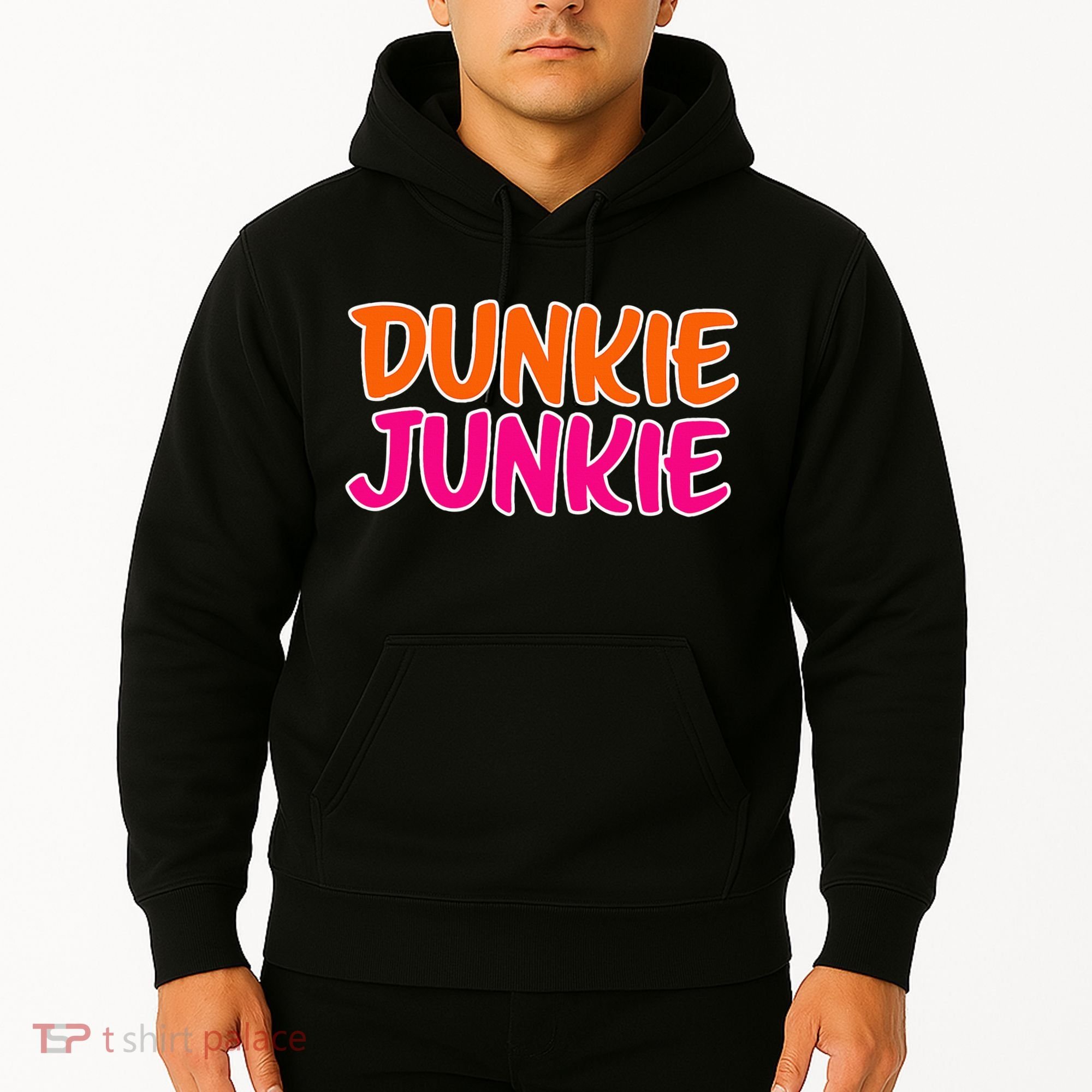 Dunkie Junkie Donut And Coffee Lover Hoodie