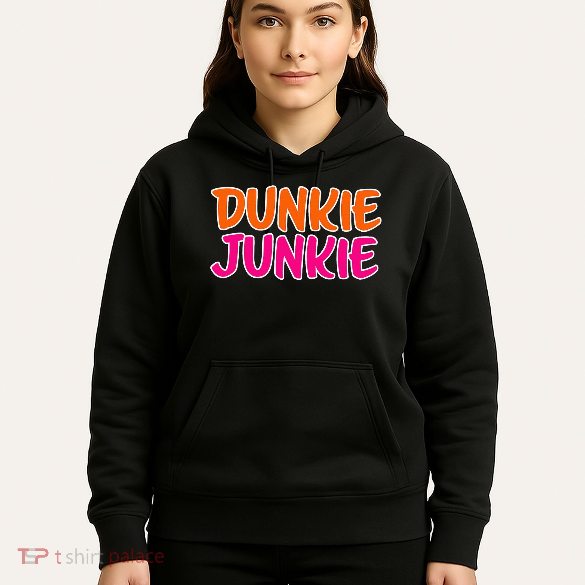 Dunkie Junkie Donut And Coffee Lover Hoodie