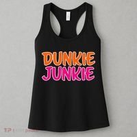 Dunkie Junkie Donut And Coffee Lover Women's Tank Top thumb 3