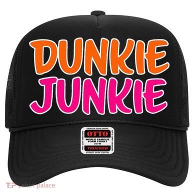 Dunkie Junkie Donut And Coffee Lover Hat