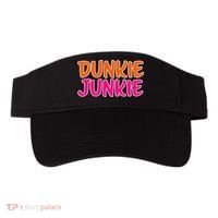 Dunkie Junkie Donut And Coffee Lover Visor thumb 0