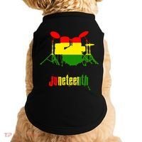 Drummer Juneteenth Day Black Pride History Love Music Drum Doggie Tank thumb 0