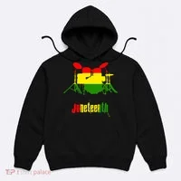 Drummer Juneteenth Day Black Pride History Love Music Drum Hoodie thumb 0