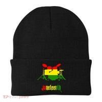 Drummer Juneteenth Day Black Pride History Love Music Drum Beanie thumb 0