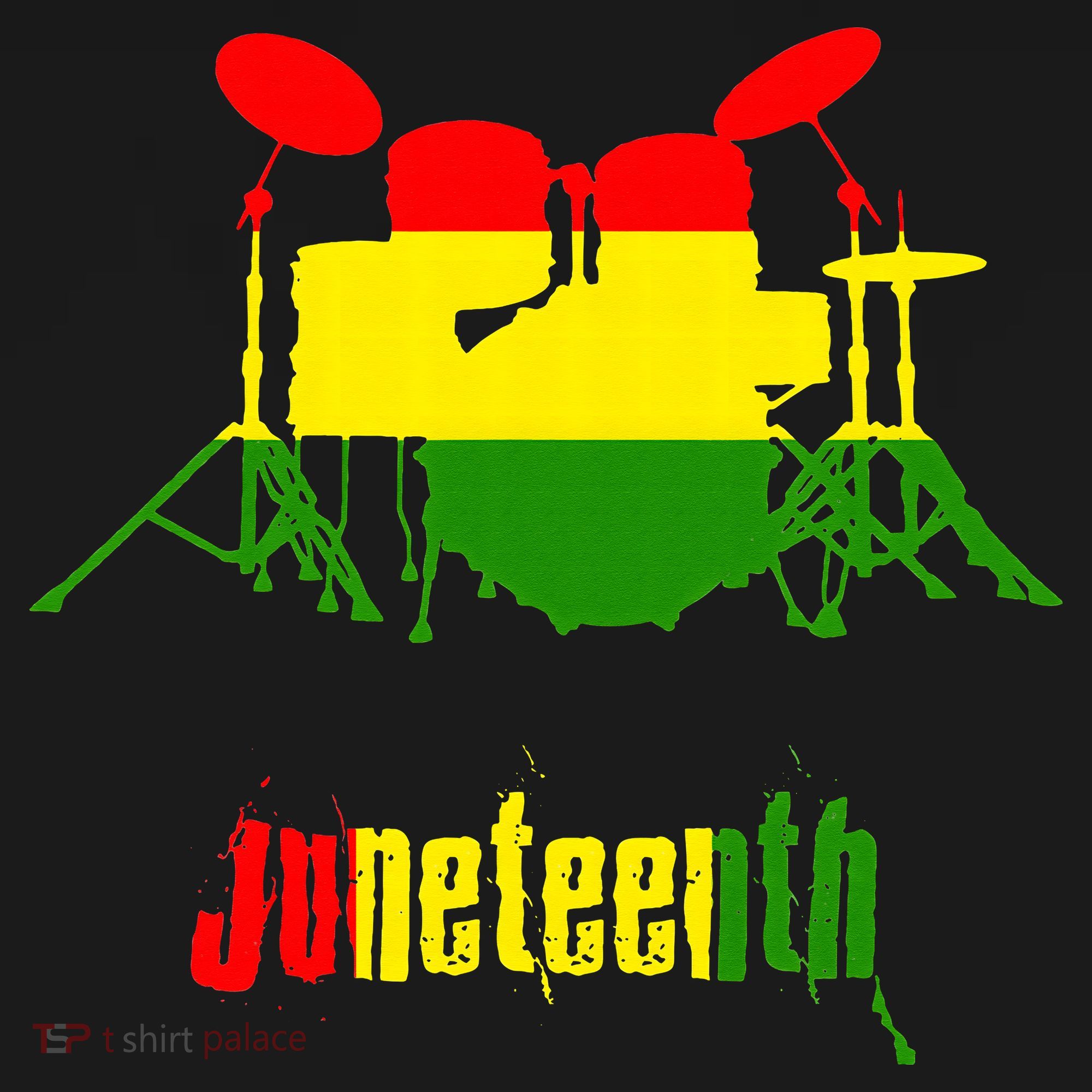 Drummer Juneteenth Day Black Pride History Love Music Drum 16 in Basic Backpack