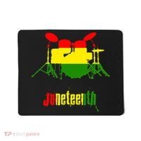 Drummer Juneteenth Day Black Pride History Love Music Drum Mousepad thumb 0