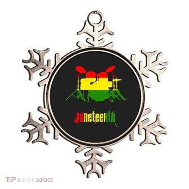 Drummer Juneteenth Day Black Pride History Love Music Drum Ornament