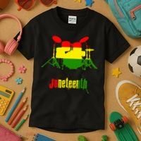 Drummer Juneteenth Day Black Pride History Love Music Drum Kids T-Shirt thumb 3