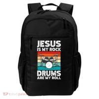 Drummer Jesus Drumming Drums Percussion Faith Christian Backpack thumb 0