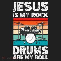 Drummer Jesus Drumming Drums Percussion Faith Christian Beanie thumb 2