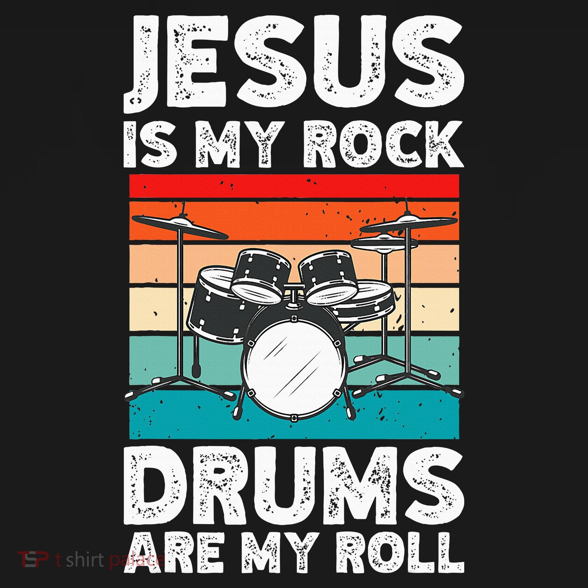 Drummer Jesus Drumming Drums Percussion Faith Christian Mousepad