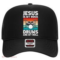 Drummer Jesus Drumming Drums Percussion Faith Christian Hat thumb 0