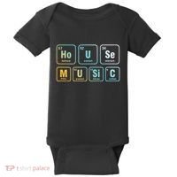Disc Jockey DJ House Music Relaxing Electronic Music EDM Baby Bodysuit thumb 0