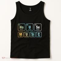 Disc Jockey DJ House Music Relaxing Electronic Music EDM Tank Top thumb 2