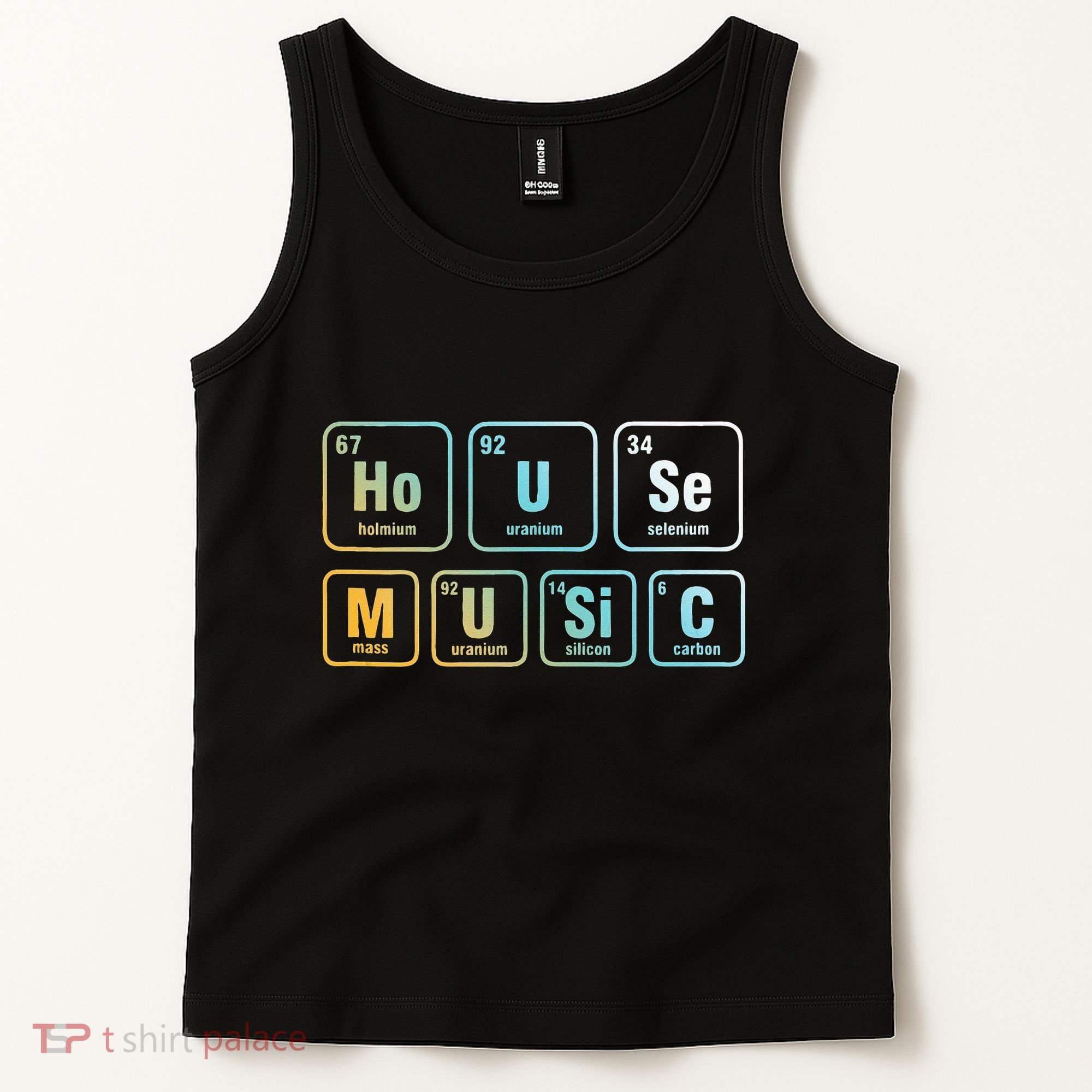 Disc Jockey DJ House Music Relaxing Electronic Music EDM Tank Top