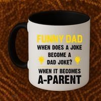 Dad Joke Funny Parent Quote Coffee Mug thumb 2