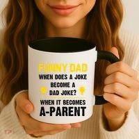 Dad Joke Funny Parent Quote Coffee Mug thumb 3