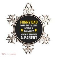 Dad Joke Funny Parent Quote Ornament thumb 0
