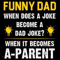 Dad Joke Funny Parent Quote Ornament thumb 1