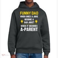 Dad Joke Funny Parent Quote District V.I.T. Heavyweight Hoodie thumb 0