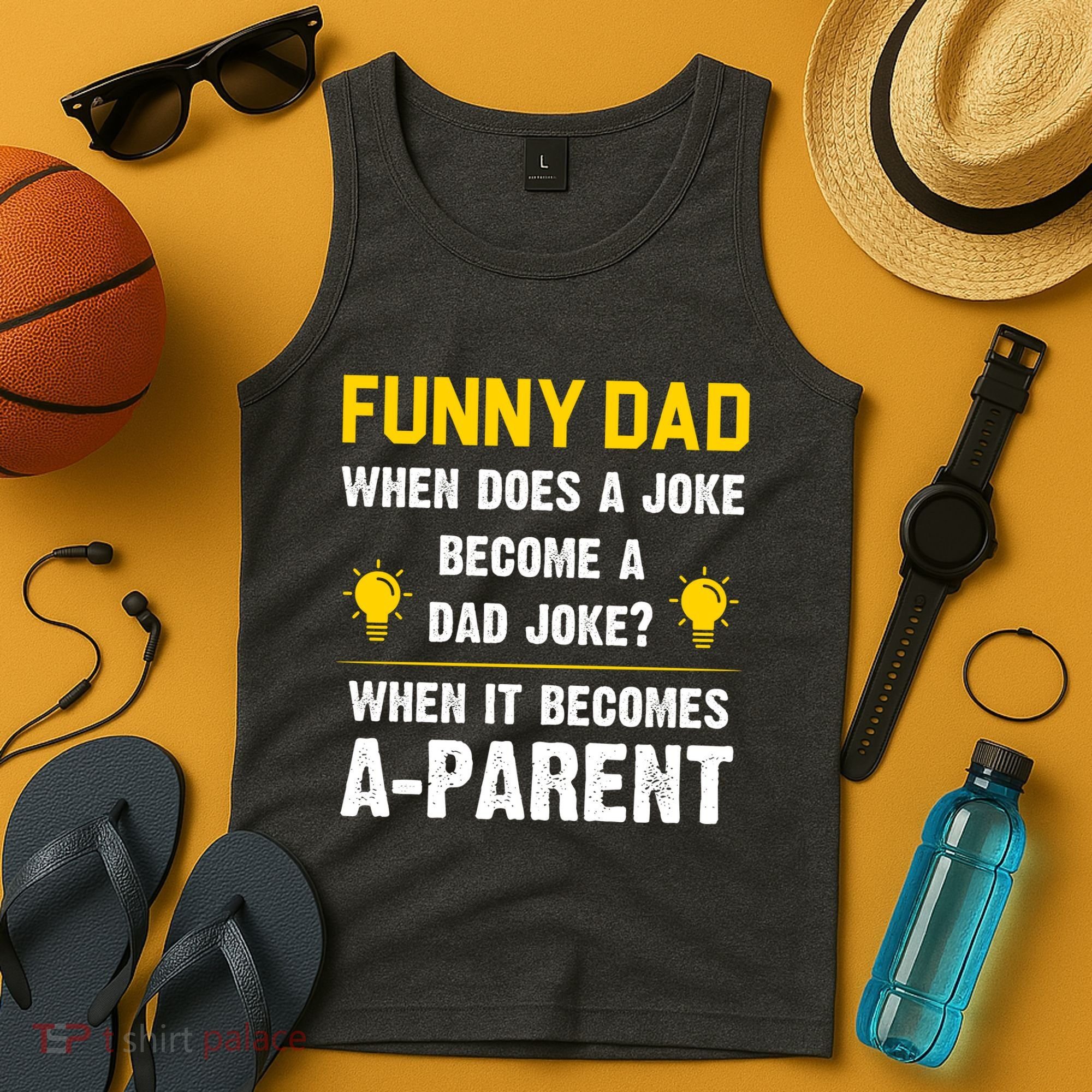 Dad Joke Funny Parent Quote Tank Top