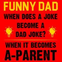 Dad Joke Funny Parent Quote Santa Hat thumb 1