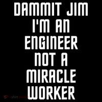 Dammit Jim Im An Engineer Not A Miracle Worker Bucket Hat thumb 4