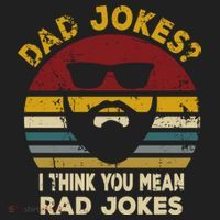 Dad Jokes I Think You Mean Rad Jokes Funny Dads Great Gift Hat thumb 2
