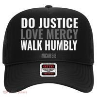 Do Justice Love Mercy Walk Humbly Bible Verse Gift Micah 68 Hat thumb 0