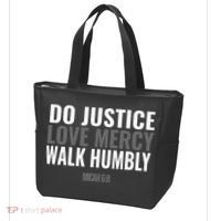 Do Justice Love Mercy Walk Humbly Bible Verse Gift Micah 68 Tote Bag thumb 3