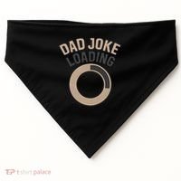 Dad Joke Loading USA-Made Doggie Bandana thumb 0