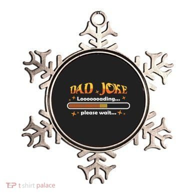 Dad Joke Loading Please Wait Funny Gift Ornament
