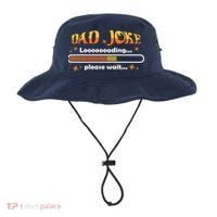 Dad Joke Loading Please Wait Funny Gift Bucket Hat thumb 0