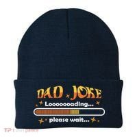 Dad Joke Loading Please Wait Funny Gift Beanie thumb 0
