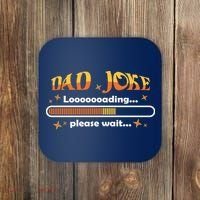 Dad Joke Loading Please Wait Funny Gift Coaster thumb 0