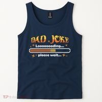 Dad Joke Loading Please Wait Funny Gift Tank Top thumb 2