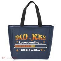 Dad Joke Loading Please Wait Funny Gift Tote Bag thumb 0