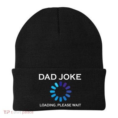 Dad Joke Loading Please Wait Funny Beanie