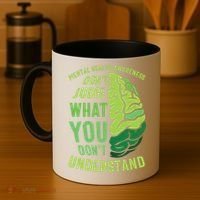 Dont Judge Mental Health Awareness Coffee Mug thumb 4
