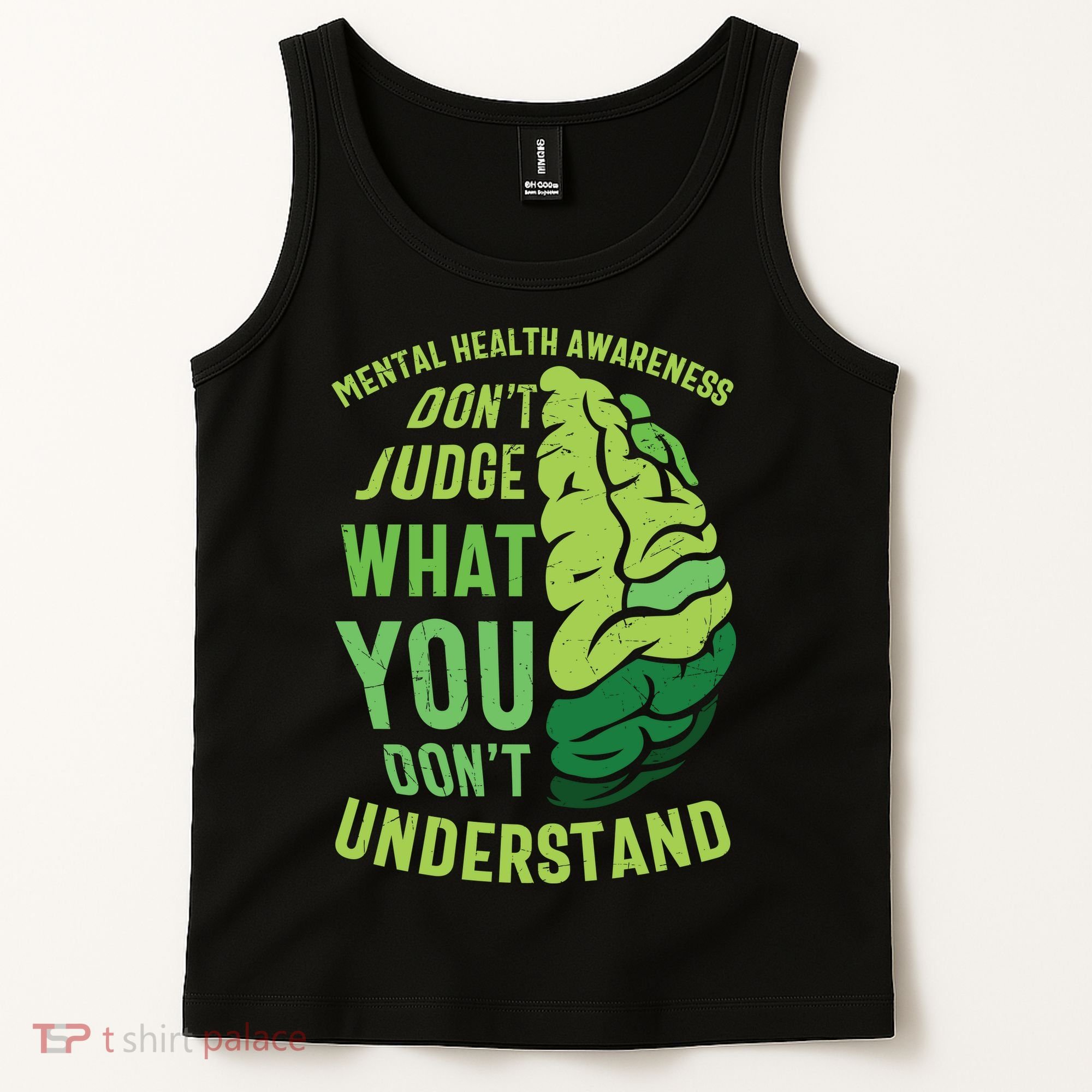 Dont Judge Mental Health Awareness Tank Top