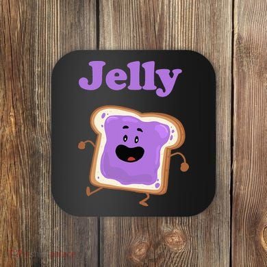 Dancing Jelly Peanut Butter And Jelly Coaster