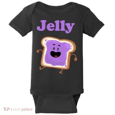 Dancing Jelly Peanut Butter And Jelly Baby Bodysuit