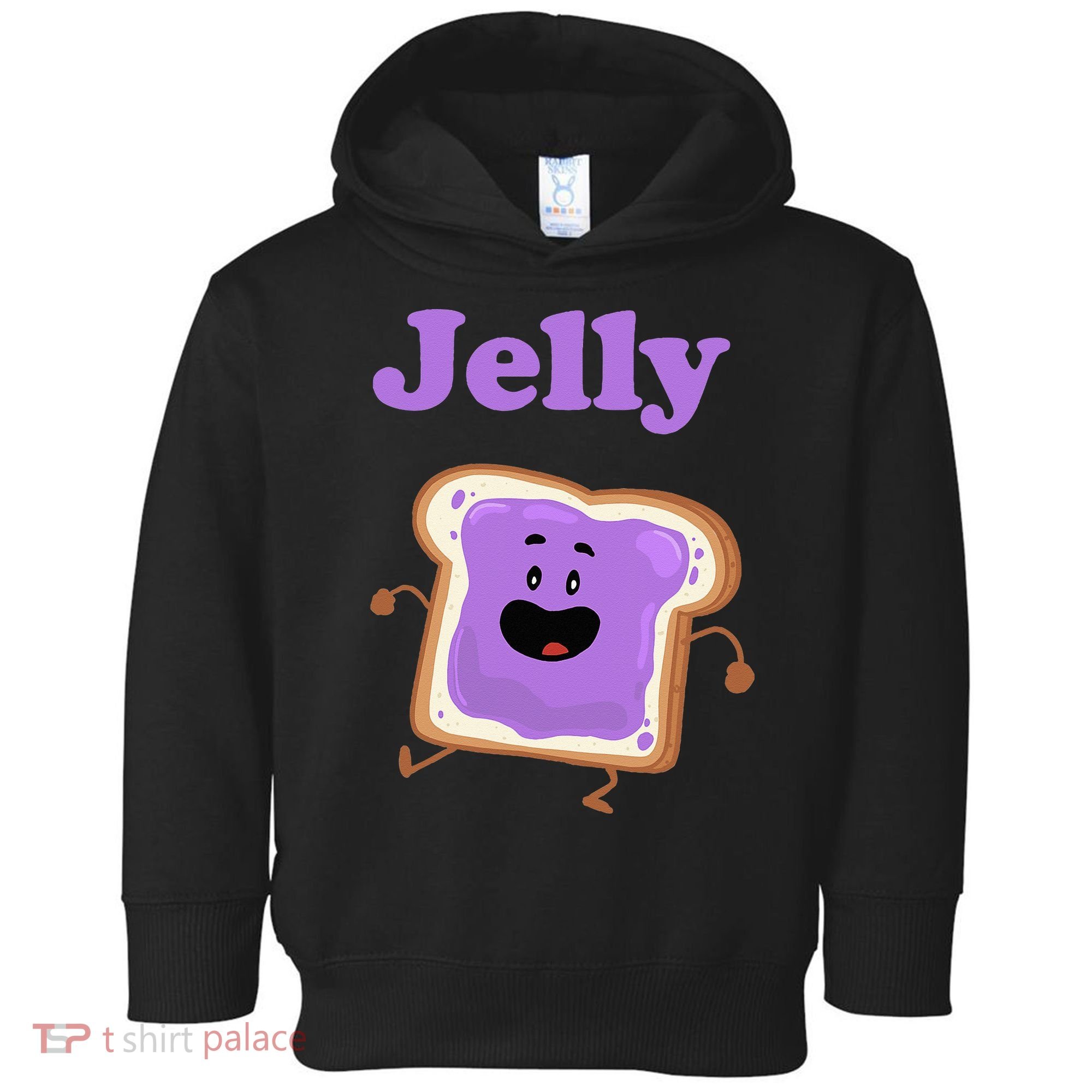 Dancing Jelly Peanut Butter And Jelly Toddler Hoodie