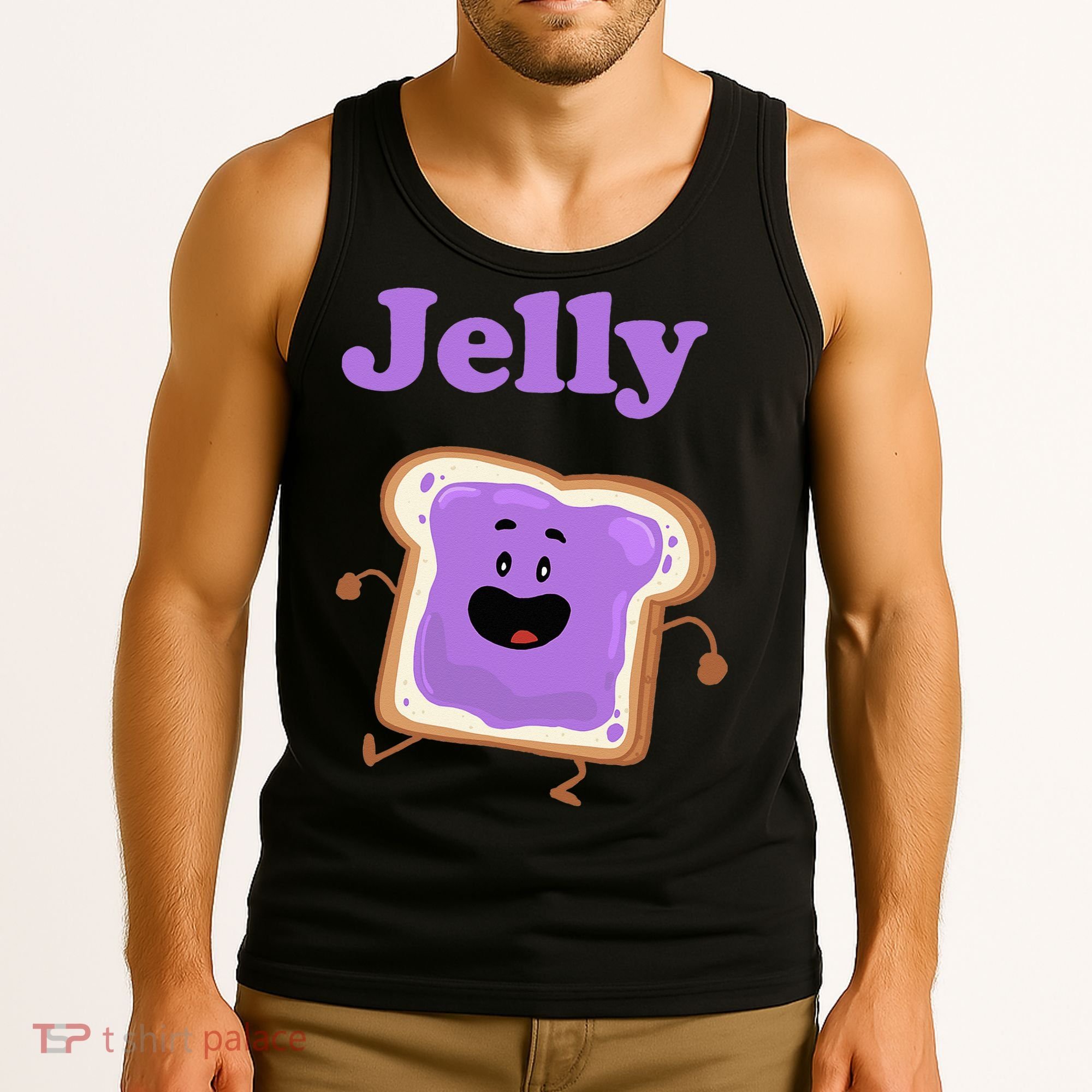 Dancing Jelly Peanut Butter And Jelly Tank Top