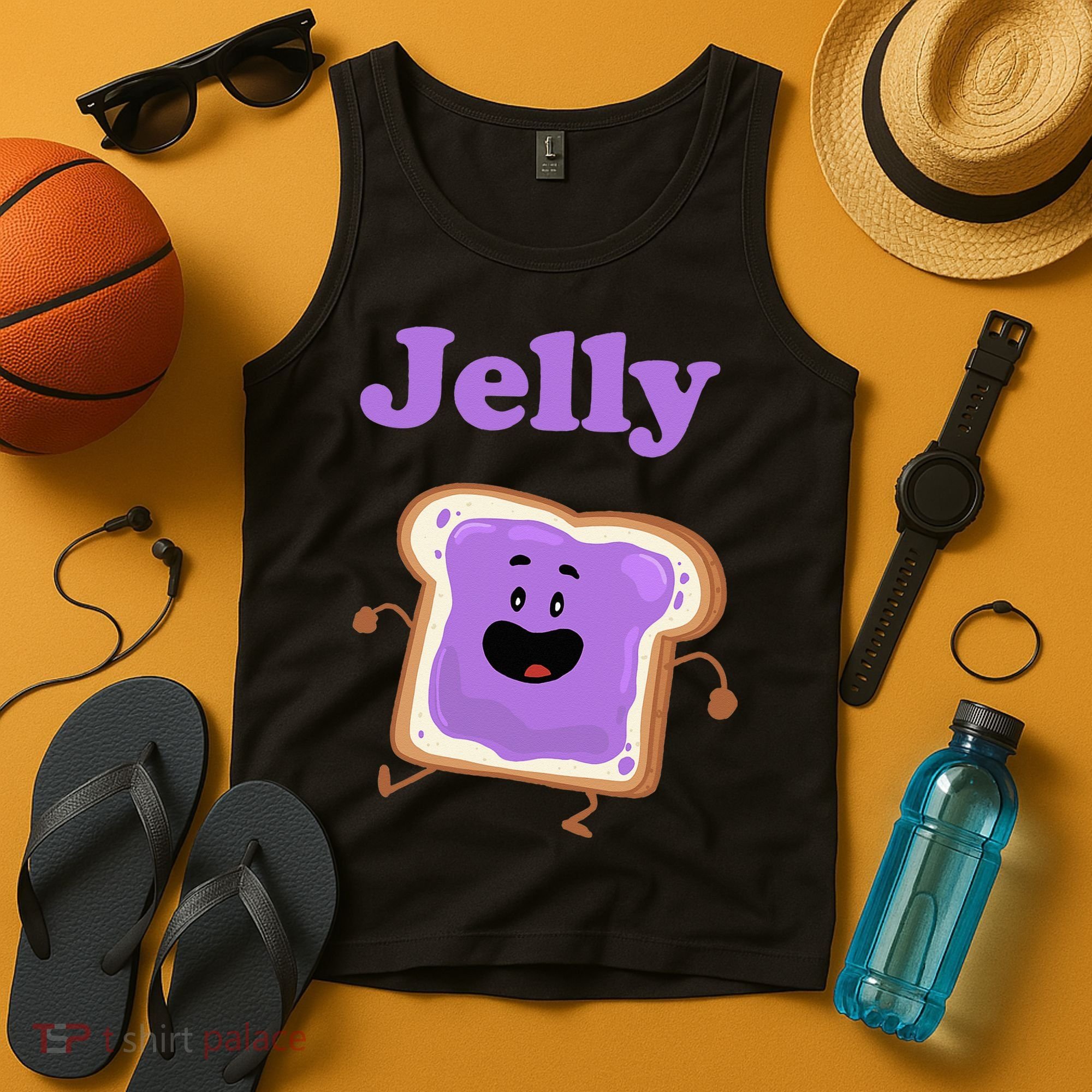 Dancing Jelly Peanut Butter And Jelly Tank Top